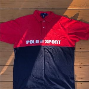 Vintage polo Sport Spell our polo shirt